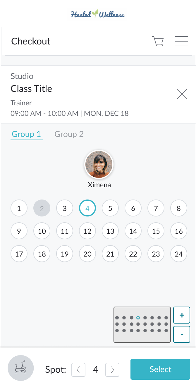 Branded web mobile implementation